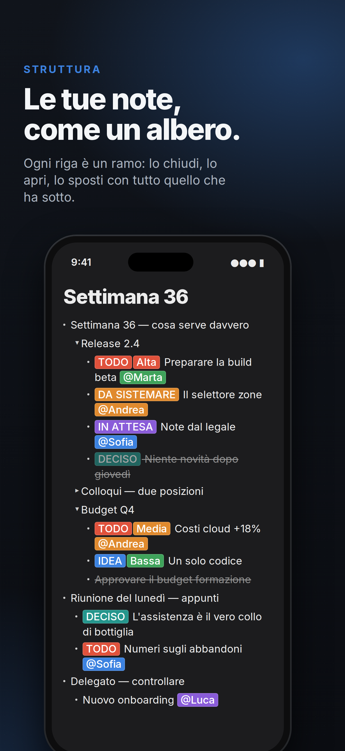 AZNote su iPhone